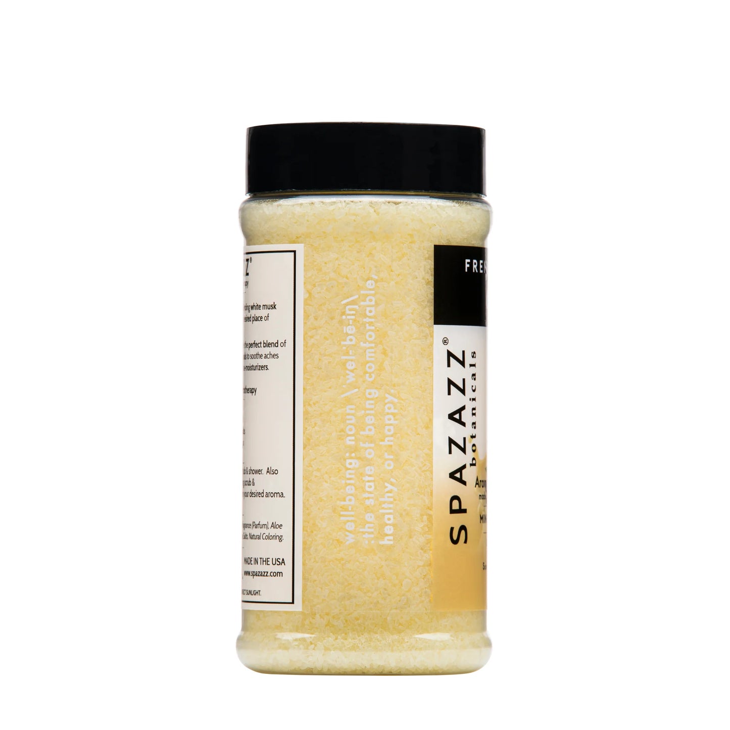SPAZAZZ  FRENCH VANILLA- CALM BOTANICALS