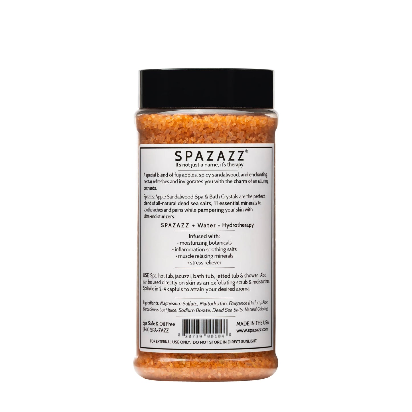 SPAZAZZ - APPLEWOOD SANDALWOOD BOTANICALS