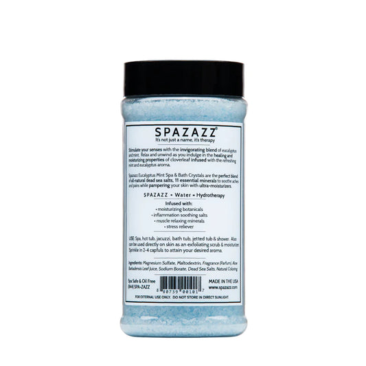 SPAZAZZ - EUCALYPTUS MINT- STIMULATE  BOTANICALS