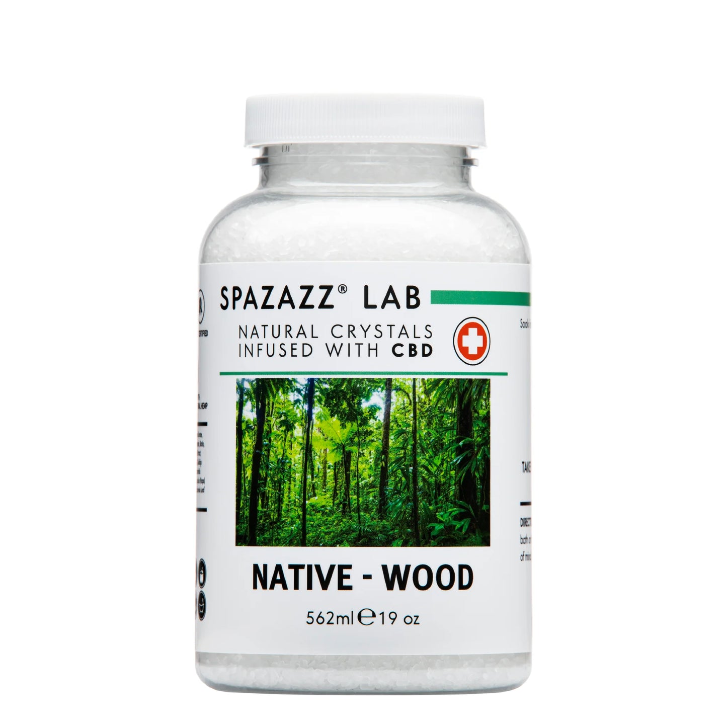 SPAZAZZ LAB- NATIVE-WOOD CBD INFUSED