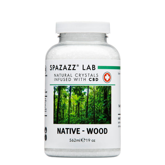 SPAZAZZ LAB- NATIVE-WOOD CBD INFUSED