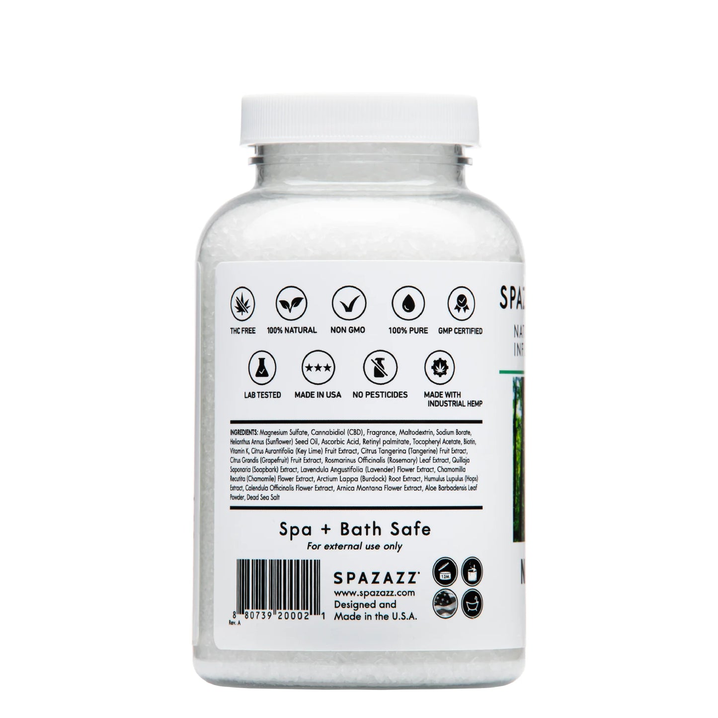 SPAZAZZ LAB- NATIVE-WOOD CBD INFUSED