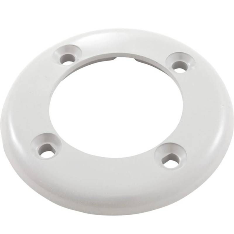 SUPER-PRO 3.5" WHITE INLET FACEPLATE COVER W/ SCREW HOLES