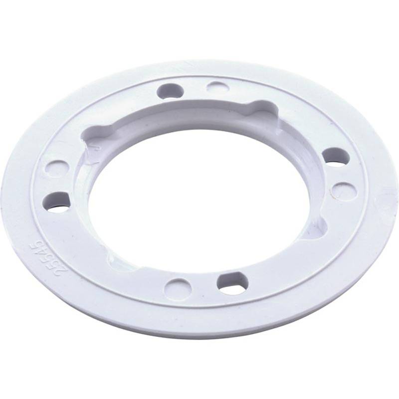 SUPER-PRO 3.5" WHITE INLET FACEPLATE COVER W/ SCREW HOLES