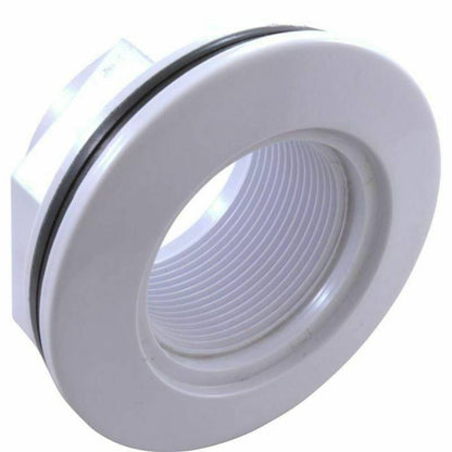 1.5" FPT WHITE AG INLET FITTING W/LOCKNUT FITTING SP1023