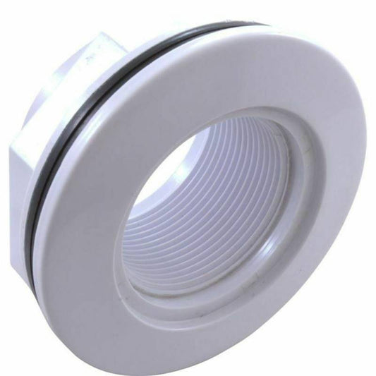 1.5" FPT WHITE AG INLET FITTING W/LOCKNUT FITTING SP1023
