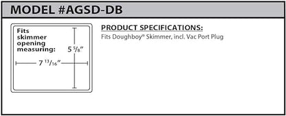 DOUGH BOY SKIMMER WINTER PLUG