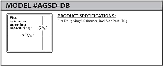 DOUGH BOY SKIMMER WINTER PLUG
