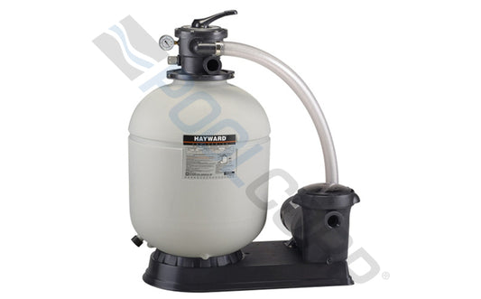 HAYWARD DREAMLINE 19" SAND FILTER W/ 1.5HP PUMP & HOSE