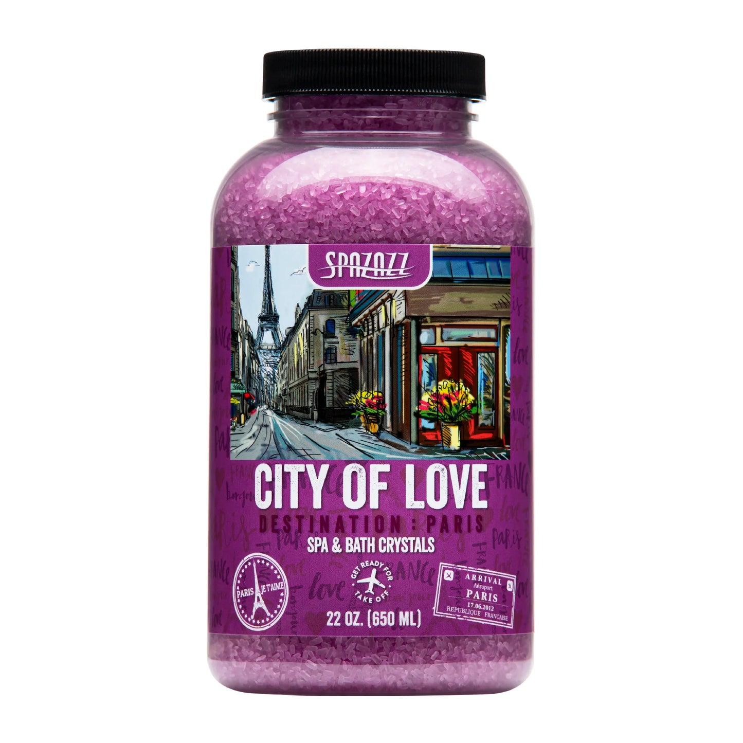 SPAZAZZ - CITY OF LOVE- PARIS- DISTANATIONS