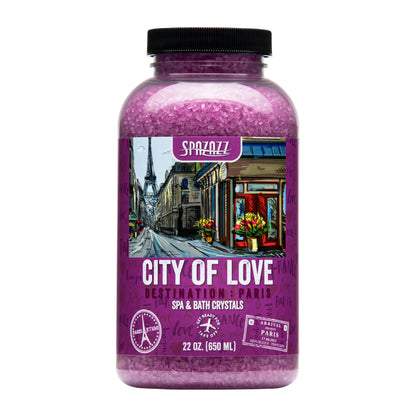 SPAZAZZ - CITY OF LOVE- PARIS- DISTANATIONS