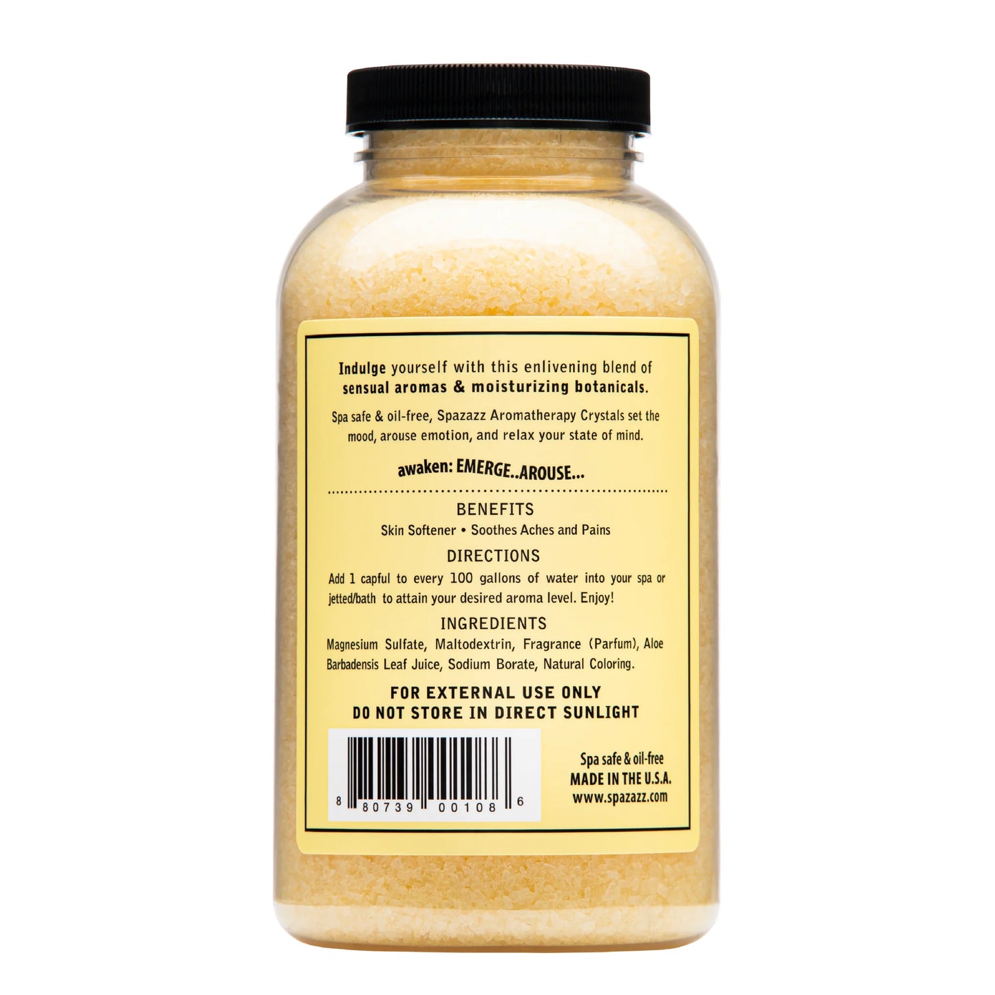 SPAZAZZ - VERBENA LIME COCONUT- AWAKEN- ESCAPE