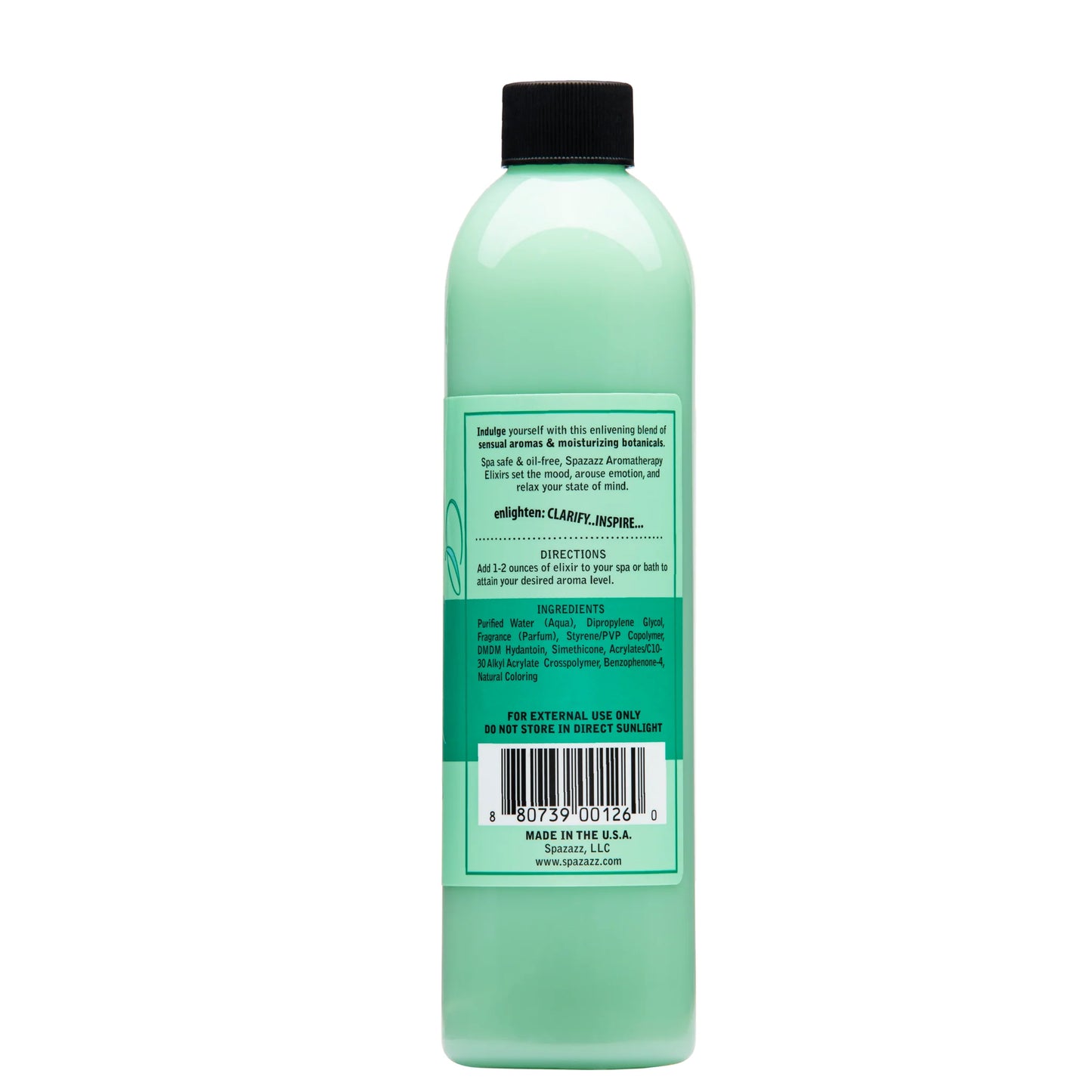 SPAZAZZ - GREEN TEA PEONY- ENLIGHTEN- ESCAPE