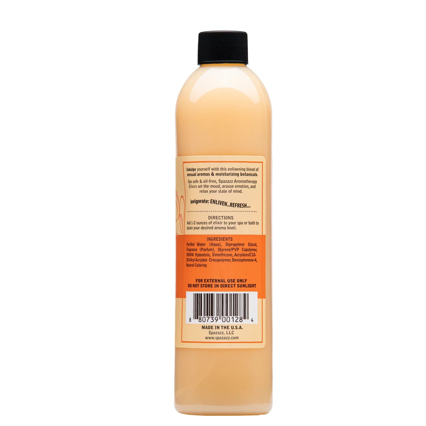 SPAZAZZ - GRAPEFRUIT ORANGE- INVIGORATE- ESCAPE