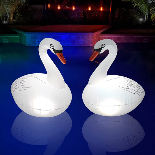 SOLAR INFLATABLE SWAN 19"
