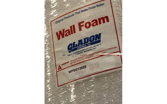 Gladon 2 lb 1/4" x 42" x 125' WFSG Wall Foam Insulation for Pool Walls