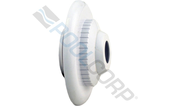 1.5" MPT x .75" Eye White Hydrostream Flanged Eyeball Fitting
