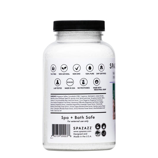 SPAZAZZ LAB-HERB-EASE CBD INFUSED