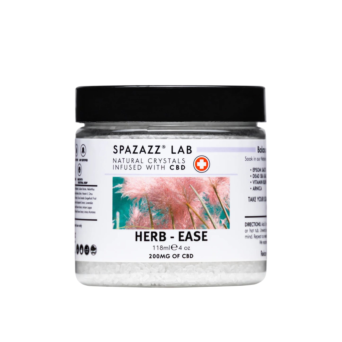 SPAZAZZ LAB-HERB-EASE CBD INFUSED