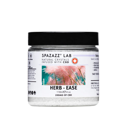 SPAZAZZ LAB-HERB-EASE CBD INFUSED