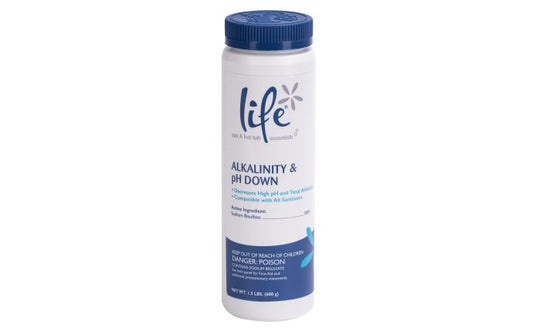 LIFE ALKALINITY & pH DOWN 1.5 LB