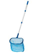 LEAF RAKE WITH 4' TELESCOPING POLE