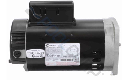 CENTURY B2855 ODP SQUARE FLANGE POOL & SPA MOTOR 2HP 230V UR