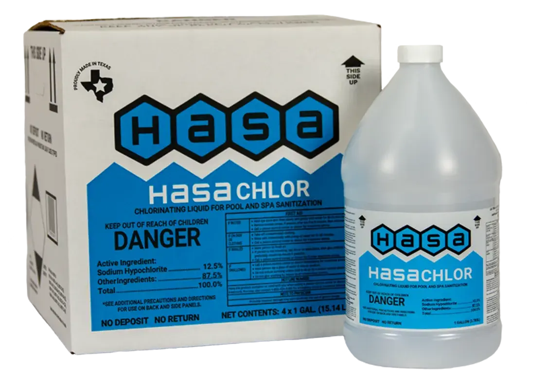 HASACHLOR  1 GAL NO DEPOSIT SANI-CHLOR  SOLD BY CASE