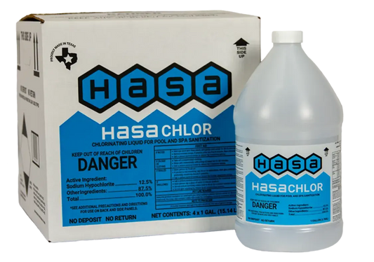 HASACHLOR  1 GAL NO DEPOSIT SANI-CHLOR  SOLD BY CASE