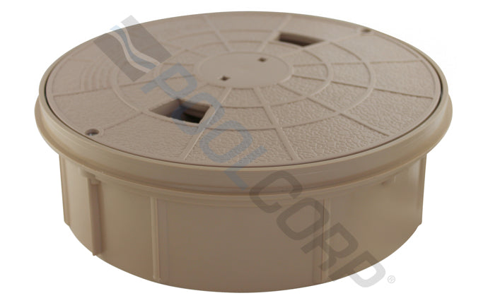 PENTAIR TAN BERMUDA™ GUNITE DECK LID & COLLAR ASSY W/ SCREWS