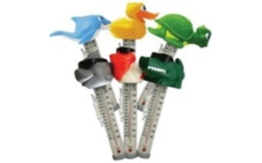 PoolStyle Assorted Floating Animal Thermometer 12 per Case