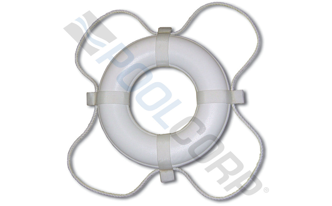 LIFE RING- COAST GUARD APPROVED 24" WHITE