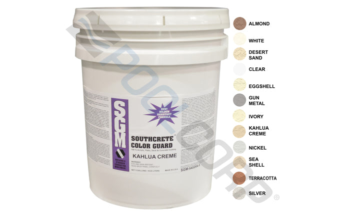 SGM 5 gal Kahlua Creme Southcrete™ Color Guard Concrete Stain/Sealer