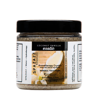 SPAZAZZ - COCONUT VANILLA- EXOTIC BOTANICALS