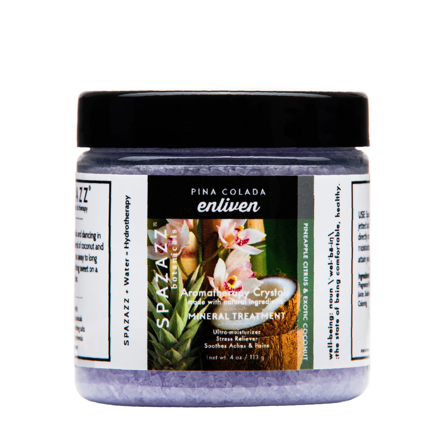 SPAZAZZ - PINA COLADA- ENLIVEN BOTANICALS