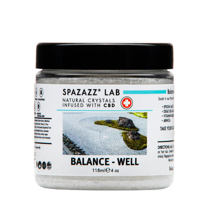 SPAZAZZ LAB- BALANCE-WELL CBD INFUSED