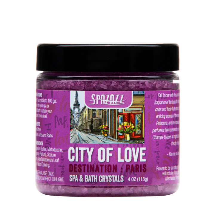 SPAZAZZ - CITY OF LOVE- PARIS- DISTANATIONS