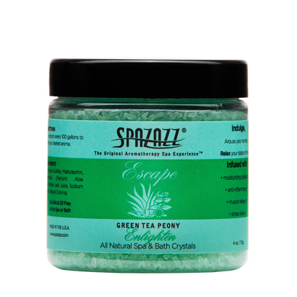 SPAZAZZ - GREEN TEA PEONY- ENLIGHTEN- ESCAPE