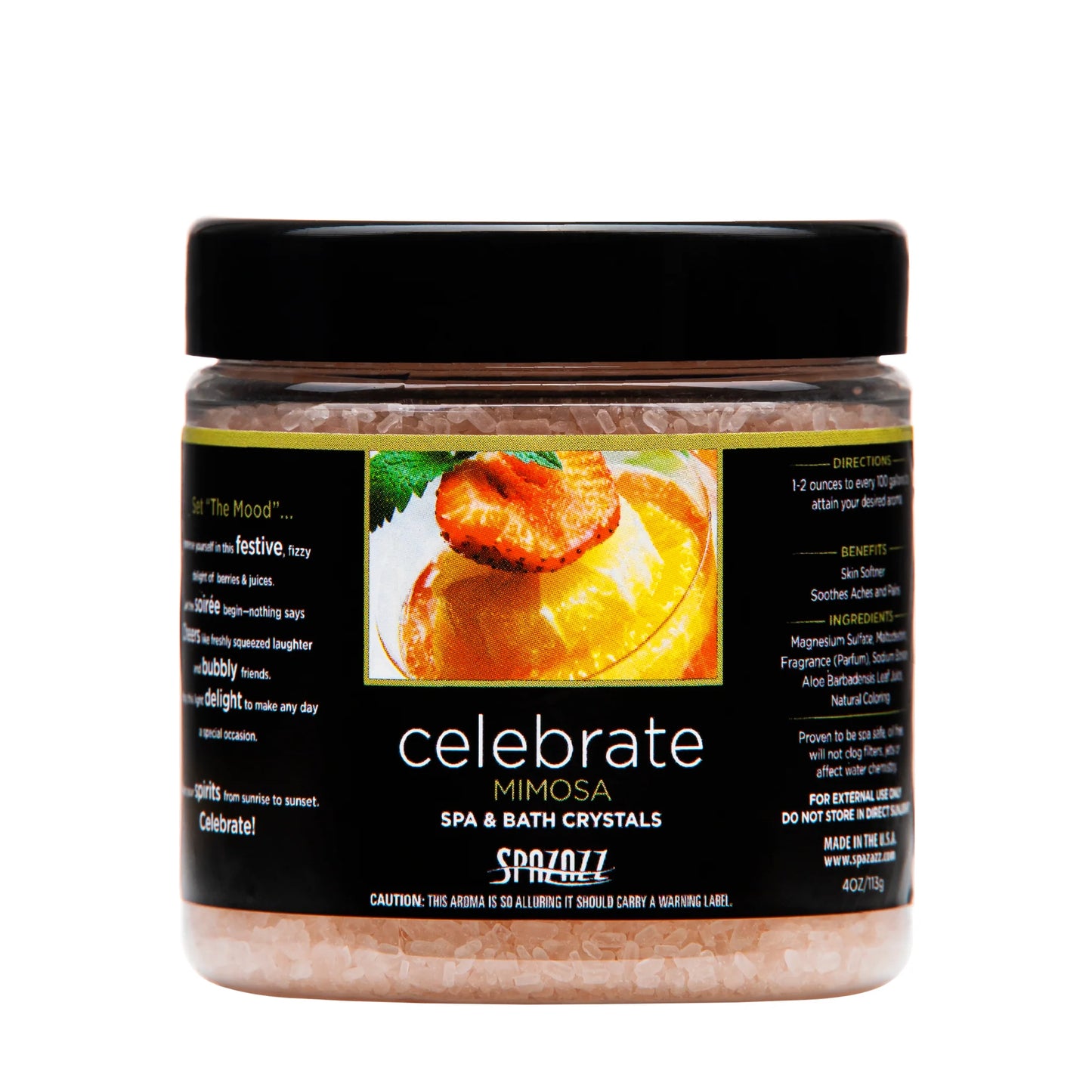SPAZAZZ- CELEBRATE- MIMOSA-SET THE MOOD