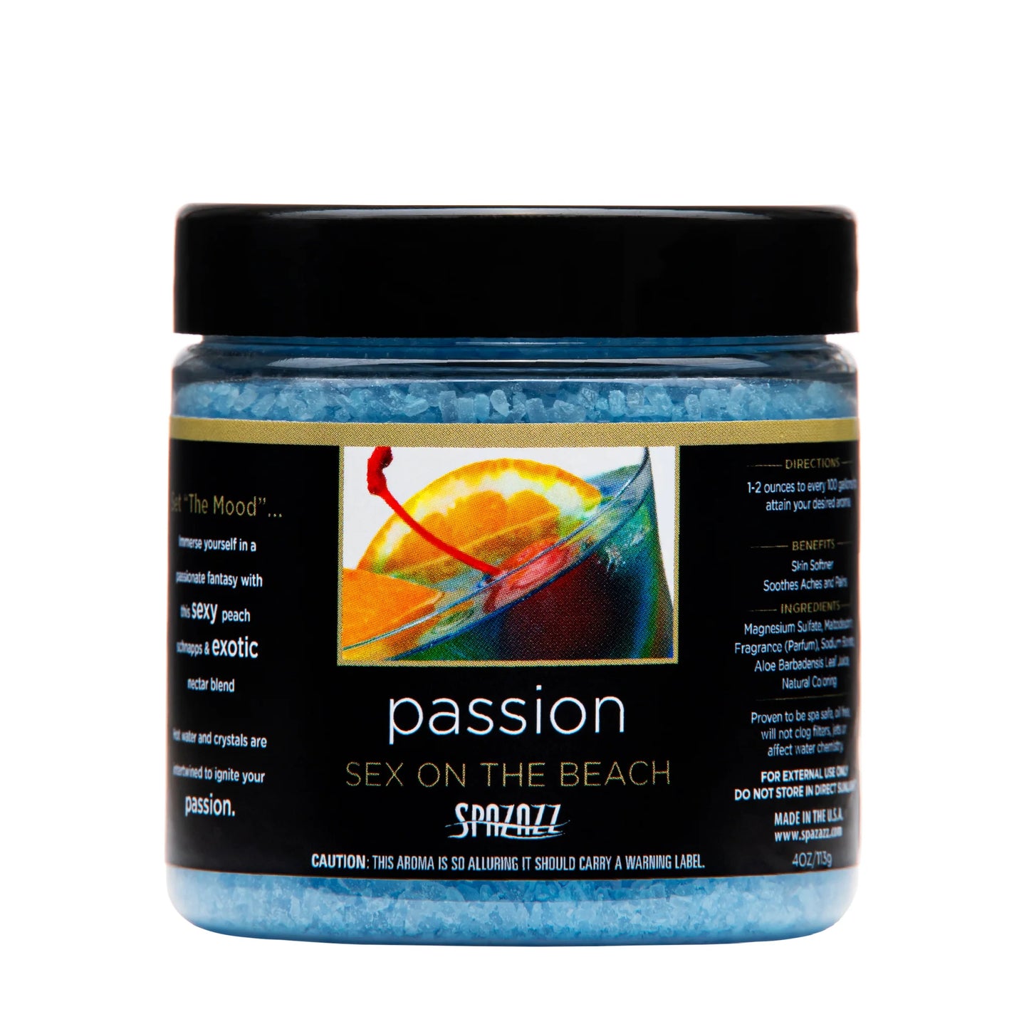 SPAZAZZ- PASSION- SEX ON THE BEACH- SET THE MOOD