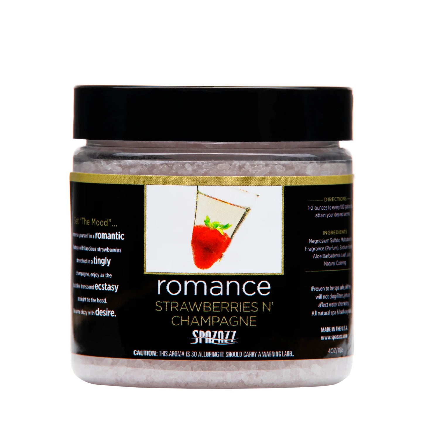 SPAZAZZ- STRAWBERRIES & CHAMPAGNE- ROMANCE- SET THE MOOD