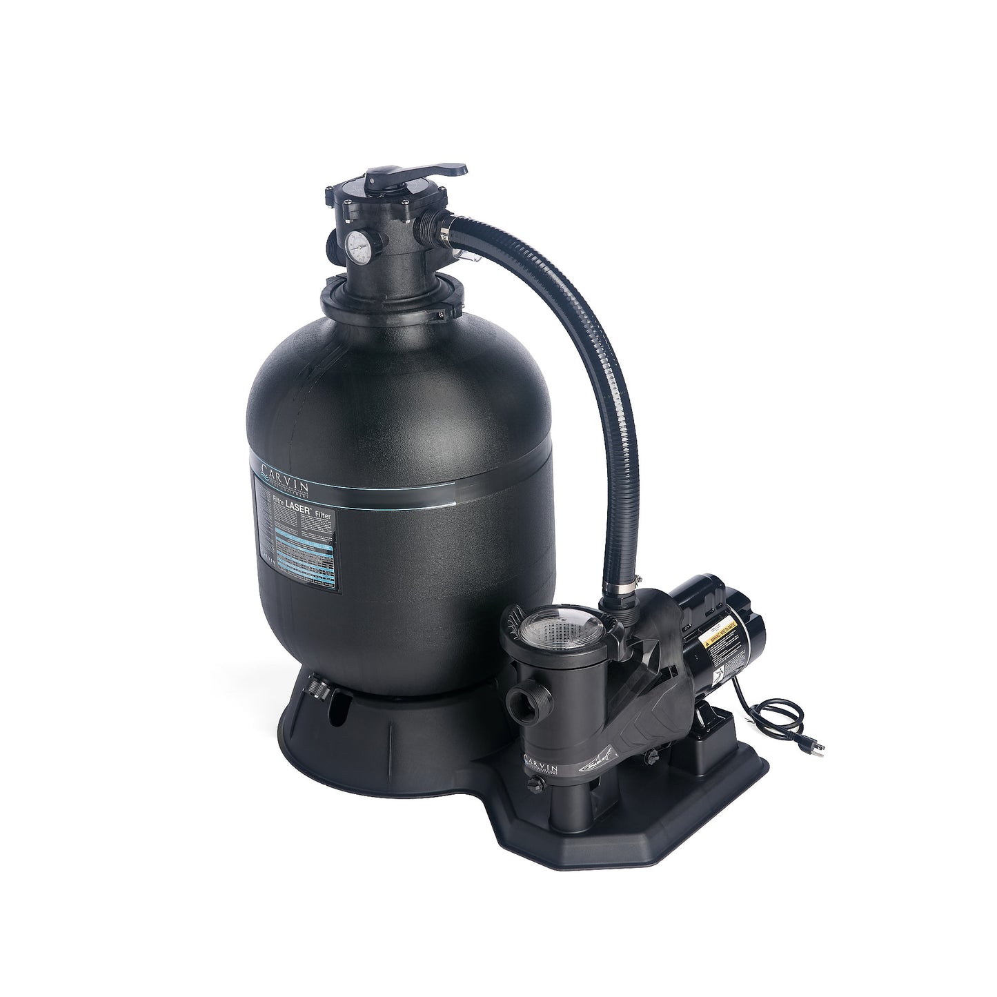CARVIN SHARKJET 1 1/2 HP 2 SPEED 300 LB SELF PRIMING PUMP SAND SYSTEM 2 YEAR