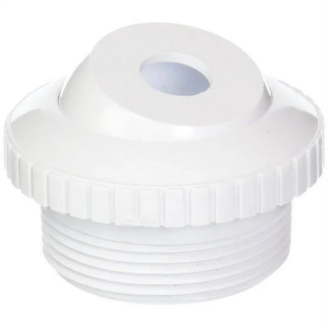 1.5" MPT WHITE HYDROSTREAM FITTING W/ 3/4" Opening