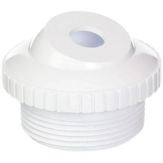 1.5" MPT WHITE HYDROSTREAM FITTING W/ 3/4" Opening