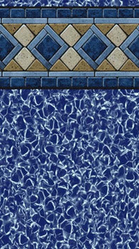 ABOVE GROUND POOL LINER VISTOSO 54"  V  BEAD 20MIL