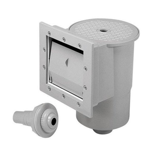 POOLSTYLE Gray Standard Above Ground Skimmer and Return Fitting