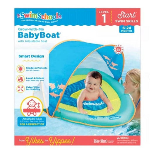 SWIMSCHOOL GROW-WIT-ME-BABY BOAT