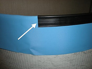 38" COPING STRIPS FOR ABOVE GROUND LINER