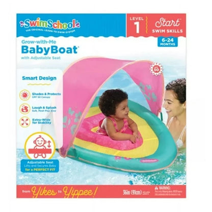 SWIMSCHOOL GROW-WIT-ME-BABY BOAT