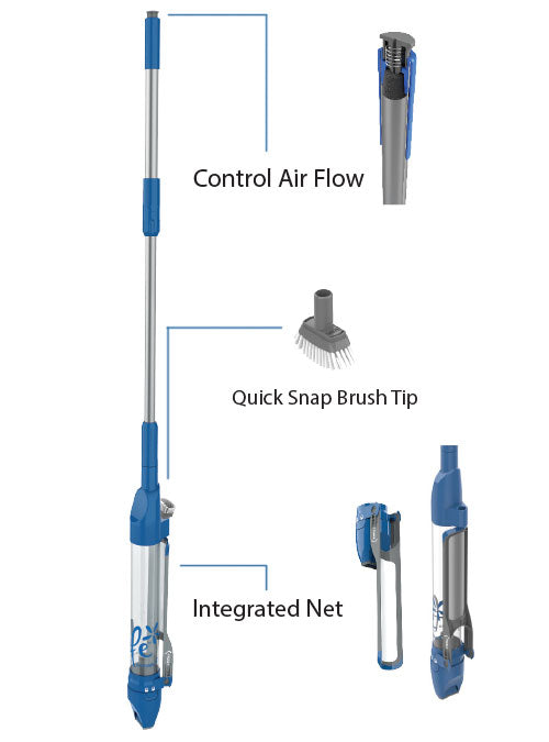 LIFE ESSENTIALS EASY VAC- MANUAL SPA VACUUM